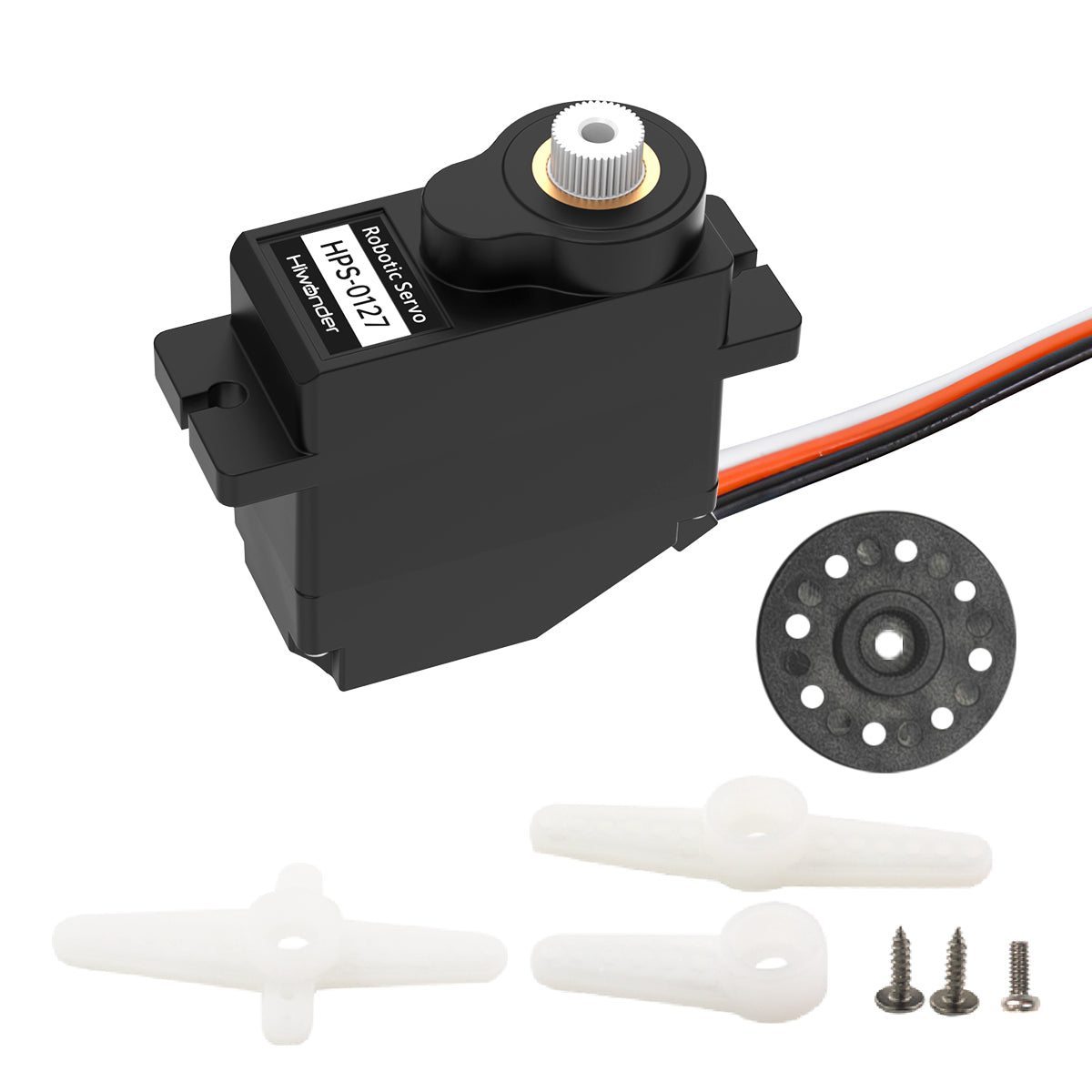 Hiwonder HPS-0127 Micro High-Speed Anti-Blocking Steering Servo, High Torque PWM Digital Servo, 270° Control Angle, Suitable for RC Cars/ Robotics DIY Hiwonder HPS-0127 Micro High-Speed Anti-Blocking Steering Servo, High Torque PWM Digital Servo, 270° Control Angle, Suitable for RC Cars/ Robotics DIY